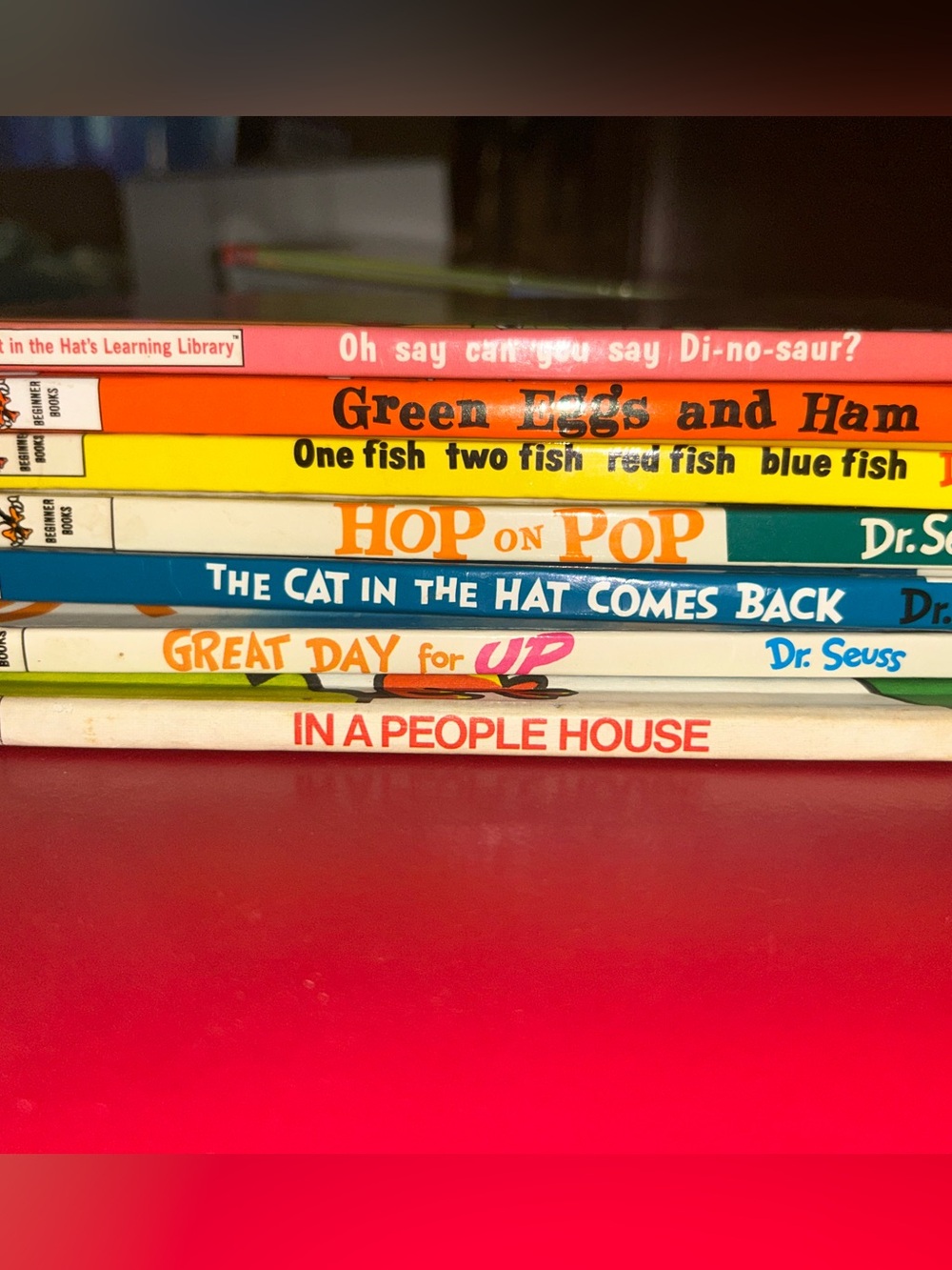 Dr. Seuss Book Bundle - Colorful Spine Collection